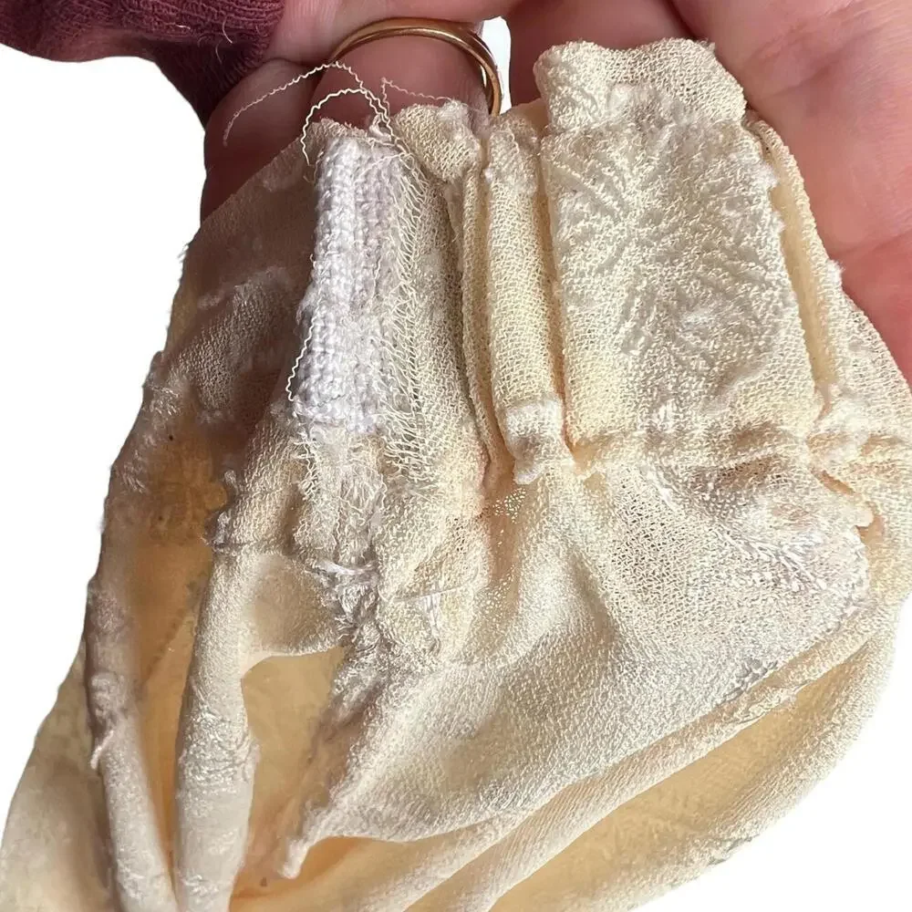 Vintage Cream Lace Two-Piece Skirt Set - Picture 8 of 9